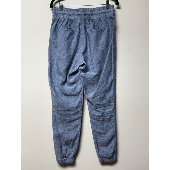 ATHLETA Cabo Linen Jogger Blue, Sz 4 - Picture 5 of 9